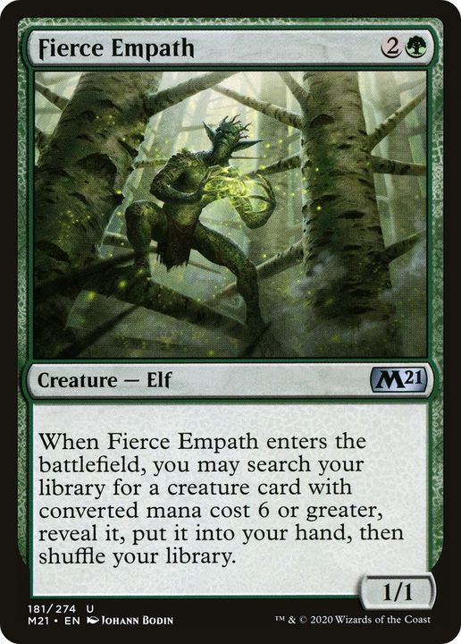 Fierce Empath in the group Magic the Gathering / Sets / Core Set 2021 at Proxyprinters.com (8786)