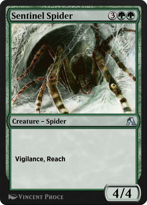 Sentinel Spider in the group Magic the Gathering / Types / Colors / Green at Proxyprinters.com (8788)