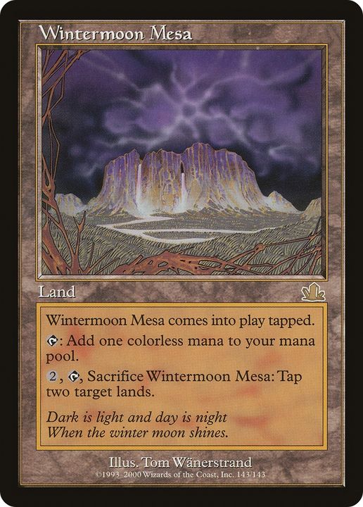 Wintermoon Mesa in the group Magic the Gathering / Types / Colors / Colorless at Proxyprinters.com (87886)