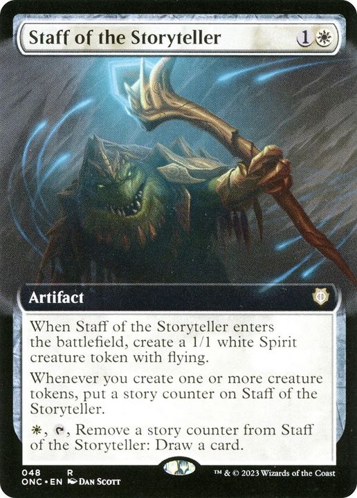 Staff of the Storyteller in the group Magic the Gathering / Types / Artifacts / Artifact at Proxyprinters.com (8789)