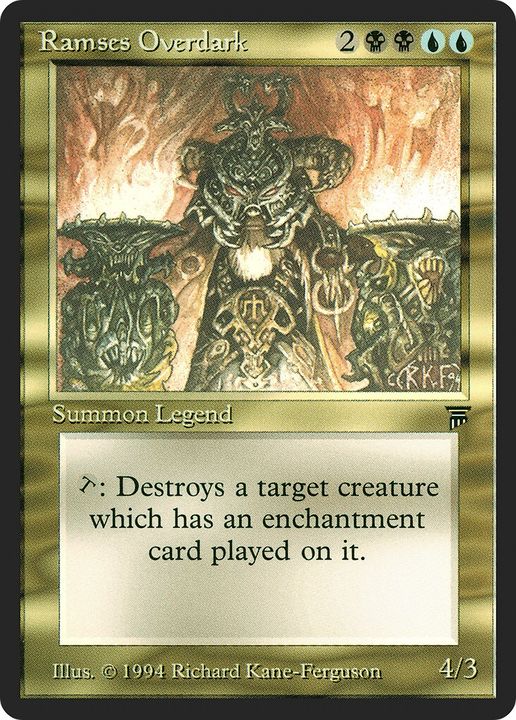 Ramses Overdark in the group Magic the Gathering / Types / Colors / Multicolors / B, U at Proxyprinters.com (87894)