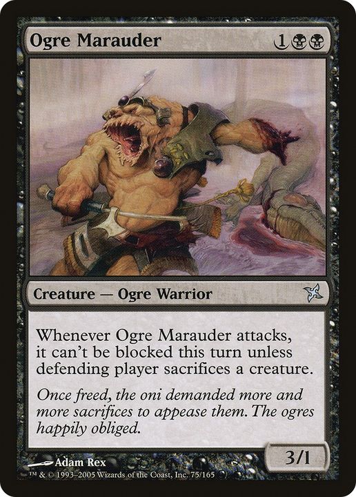 Ogre Marauder in the group Magic the Gathering / Sets / Betrayers of Kamigawa Promos at Proxyprinters.com (87910)