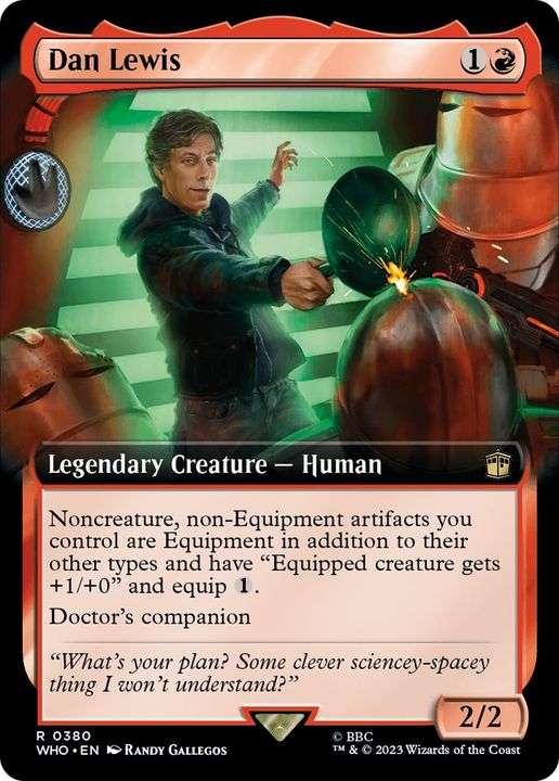 Dan Lewis in the group Magic the Gathering / Sets / Doctor Who at Proxyprinters.com (87911)