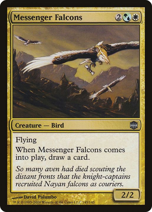 Messenger Falcons in the group Magic the Gathering / Sets / Alara Reborn at Proxyprinters.com (87917)