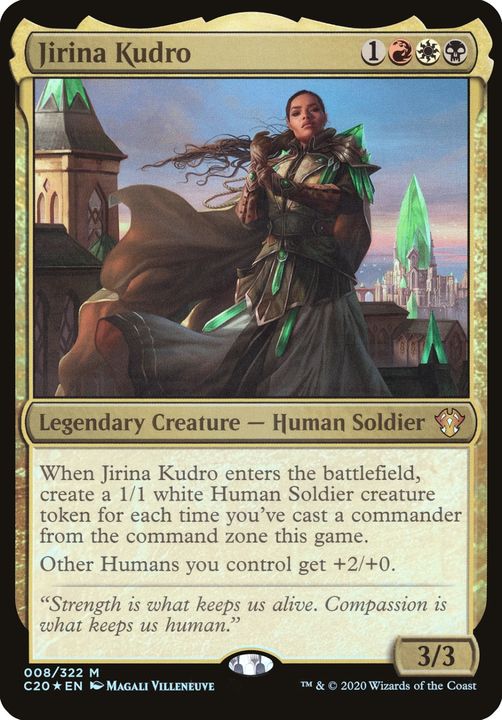 Jirina Kudro in the group Magic the Gathering / Sets / Commander 2020 Oversized at Proxyprinters.com (87923)