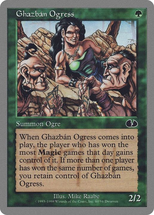 Ghazbán Ogress in the group Magic the Gathering / Types / Colors / Green at Proxyprinters.com (8797)