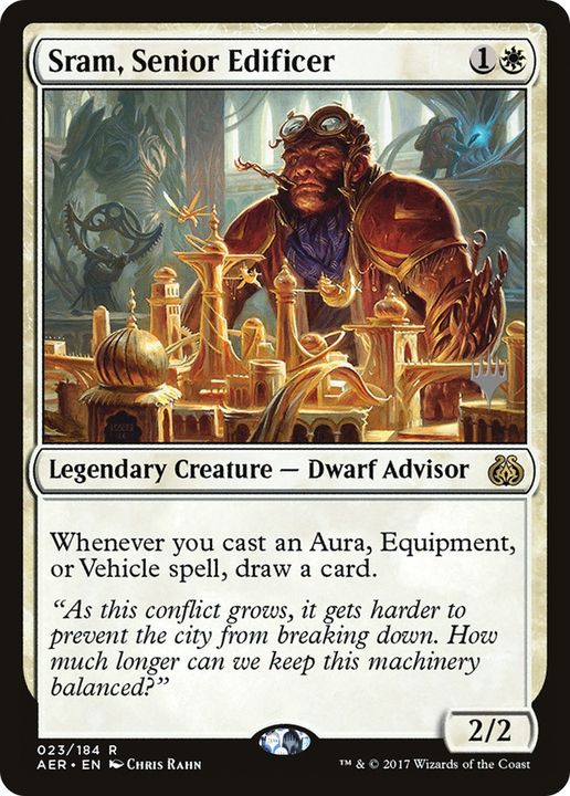 Sram, Senior Edificer in the group Magic the Gathering / Types / Colors / White at Proxyprinters.com (87997)