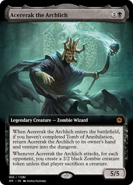 Acererak the Archlich in the group Magic the Gathering / Types / Creatures / Wizard at Proxyprinters.com (8800)