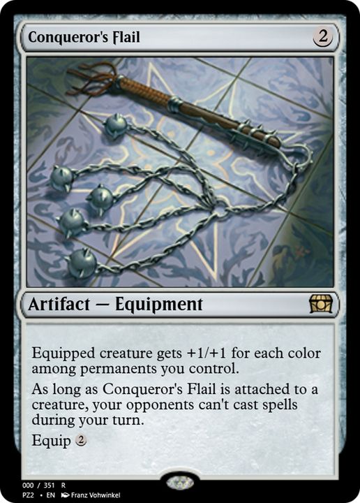 Conqueror's Flail in the group Magic the Gathering / Types / Artifacts / Artifact at Proxyprinters.com (88002)