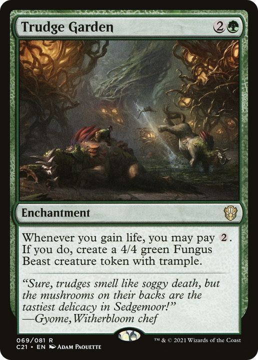 Trudge Garden in the group Magic the Gathering / Types / Enchantment / Enchantment at Proxyprinters.com (88009)