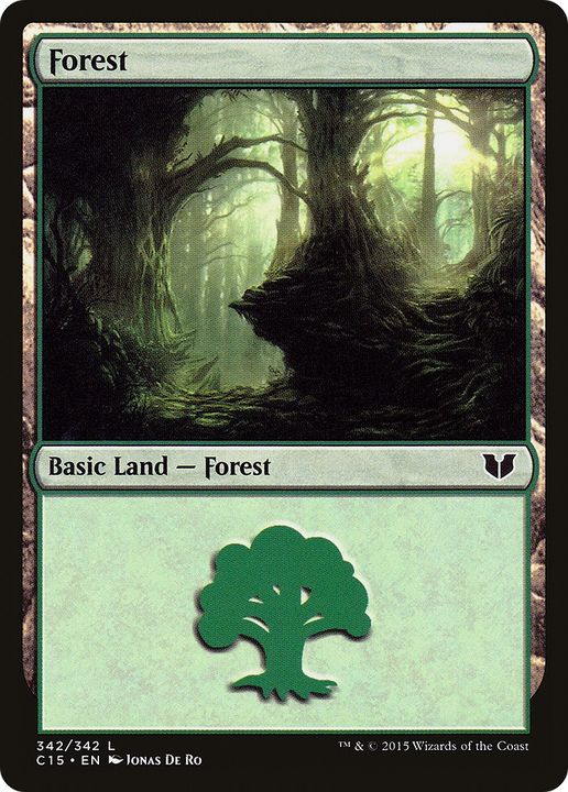 Forest in the group Magic the Gathering / Sets / Commander 2015 at Proxyprinters.com (88013)