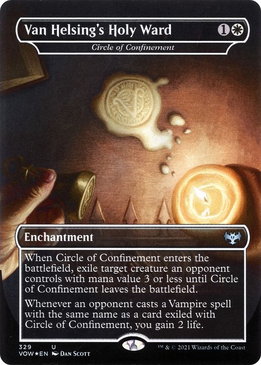 Circle of Confinement in the group Magic the Gathering / Types / Enchantment / Enchantment at Proxyprinters.com (88025)