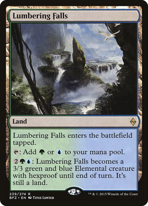 Lumbering Falls in the group Magic the Gathering / Types / Colors / Colorless at Proxyprinters.com (88041)