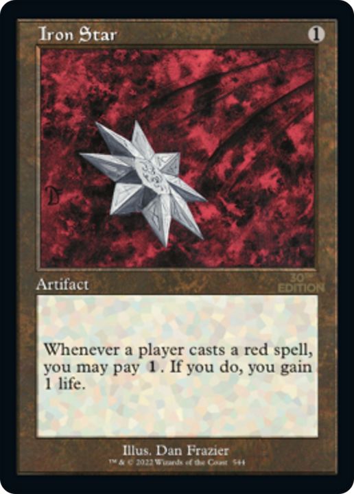 Iron Star in the group Magic the Gathering / Types / Artifacts / Artifact at Proxyprinters.com (88062)