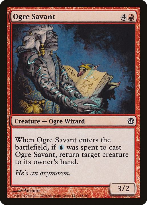 Ogre Savant in the group Magic the Gathering / Types / Creatures / Wizard at Proxyprinters.com (88075)