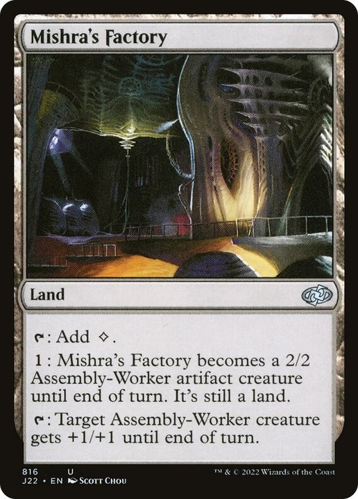 Mishra's Factory in the group Magic the Gathering / Types / Colors / Colorless at Proxyprinters.com (88076)