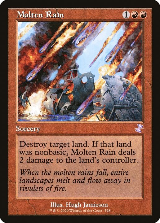 Molten Rain in the group Magic the Gathering / Sets / Time Spiral Remastered at Proxyprinters.com (88077)