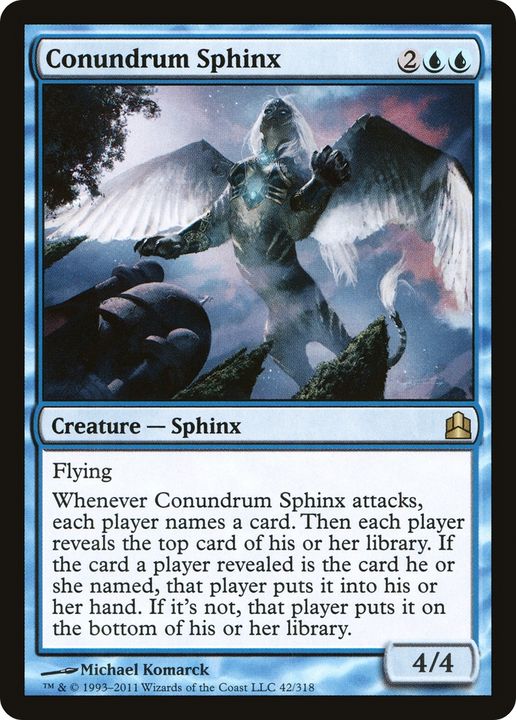 Conundrum Sphinx in the group Singles at Proxyprinters.com (88082)