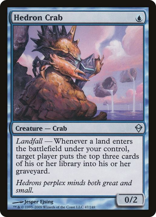 Hedron Crab in the group Magic the Gathering / Sets / Zendikar at Proxyprinters.com (88087)