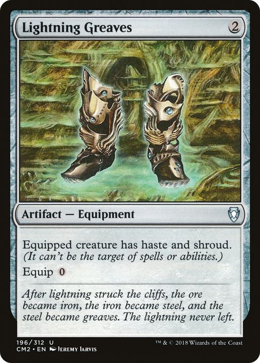 Lightning Greaves in the group Magic the Gathering / Sets / Commander Anthology Volume II at Proxyprinters.com (88090)