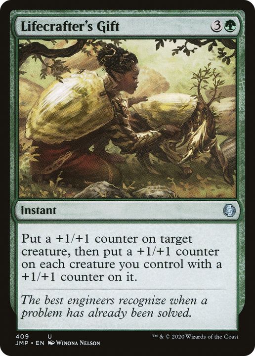 Lifecrafter's Gift in the group Magic the Gathering / Types / Colors / Green at Proxyprinters.com (88111)