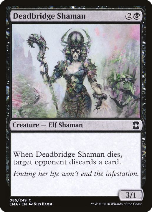 Deadbridge Shaman in the group Magic the Gathering / Sets / Eternal Masters at Proxyprinters.com (88119)