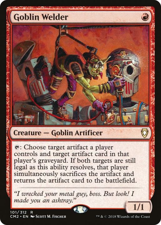 Goblin Welder in the group Magic the Gathering / Types / Creatures / Goblin at Proxyprinters.com (8812)