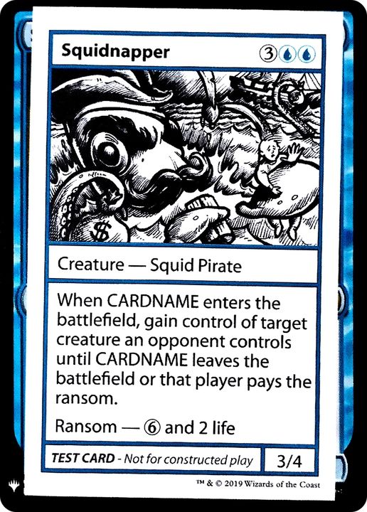 Squidnapper in the group Magic the Gathering / Types / Colors / Blue at Proxyprinters.com (88123)