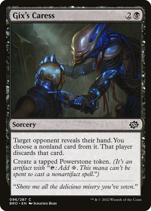 Gix's Caress in the group Magic the Gathering / Types / Colors / Black at Proxyprinters.com (88124)