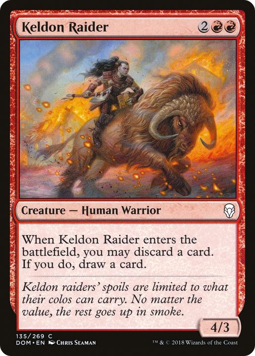 Keldon Raider in the group Magic the Gathering / Types / Creatures / Warrior at Proxyprinters.com (88146)