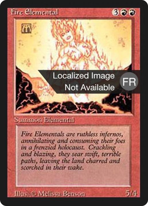 Fire Elemental in the group Singles at Proxyprinters.com (8815)