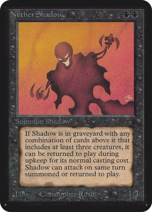 Nether Shadow in the group Magic the Gathering / Types / Colors / Black at Proxyprinters.com (88182)