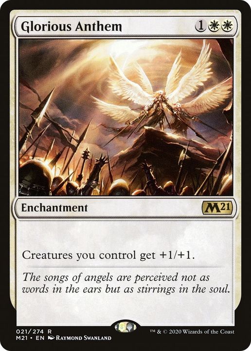 Glorious Anthem in the group Magic the Gathering / Types / Enchantment / Enchantment at Proxyprinters.com (8819)