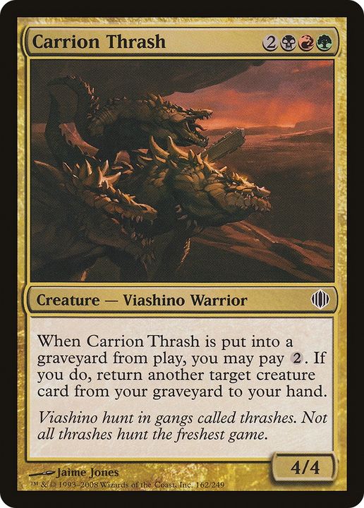 Carrion Thrash in the group Magic the Gathering / Types / Colors / Multicolors / B, G, R at Proxyprinters.com (88202)