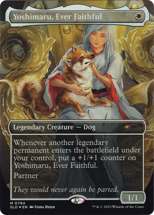 Yoshimaru, Ever Faithful in the group Magic the Gathering / Types / Colors / White at Proxyprinters.com (88217)