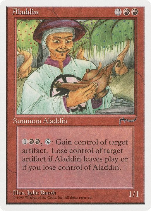 Aladdin in the group Magic the Gathering / Types / Colors / Red at Proxyprinters.com (88227)