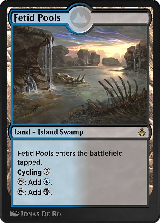 Fetid Pools in the group Magic the Gathering / Types / Land / Swamp at Proxyprinters.com (88229)