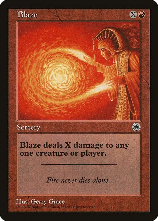 Blaze in the group Magic the Gathering / Types / Colors / Red at Proxyprinters.com (88252)