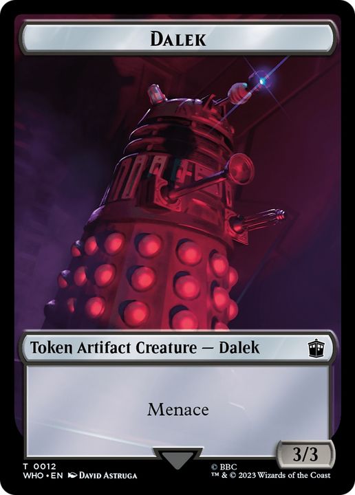 Dalek in the group Magic the Gathering / Sets / Doctor Who Tokens at Proxyprinters.com (88254)