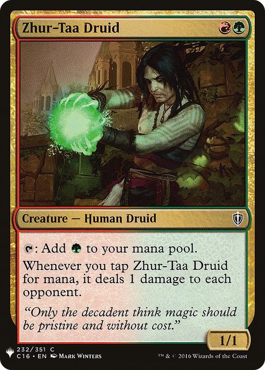 Zhur-Taa Druid in the group Magic the Gathering / Sets / The List at Proxyprinters.com (88278)