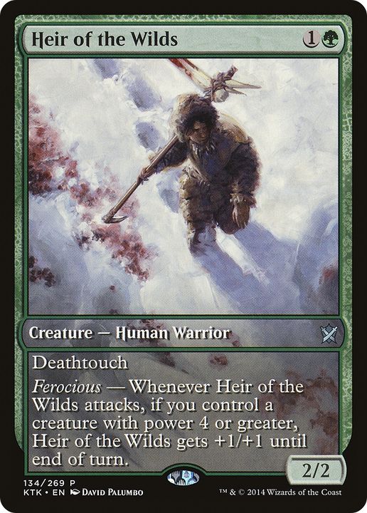 Heir of the Wilds in the group Magic the Gathering / Types / Creatures / Warrior at Proxyprinters.com (88288)