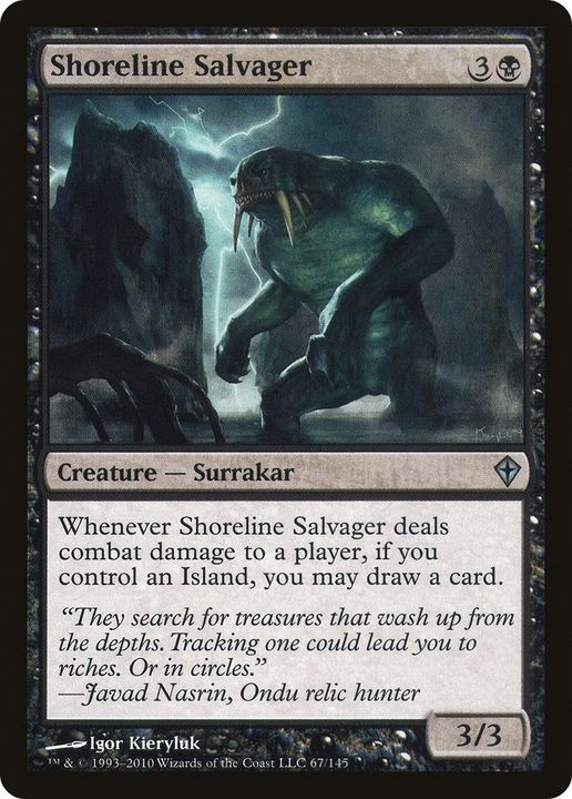 Shoreline Salvager in the group Magic the Gathering / Types / Colors / Black at Proxyprinters.com (8829)