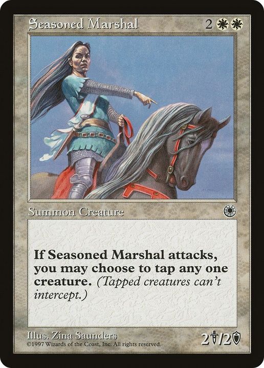 Seasoned Marshal in the group Magic the Gathering / Types / Creatures / Human at Proxyprinters.com (8830)