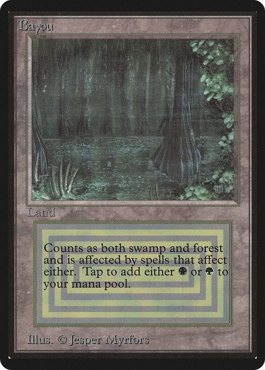 Bayou in the group Magic the Gathering / Types / Land / Forest at Proxyprinters.com (8831)