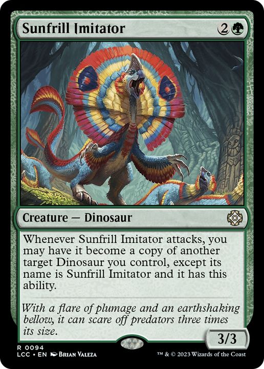 Sunfrill Imitator in the group Magic the Gathering / Types / Colors / Green at Proxyprinters.com (88325)