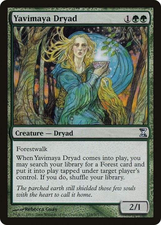 Yavimaya Dryad in the group Magic the Gathering / Sets / Time Spiral at Proxyprinters.com (88338)