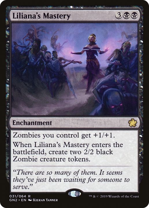 Liliana's Mastery in the group Magic the Gathering / Sets / Game Night: Free-for-All Tokens at Proxyprinters.com (88360)