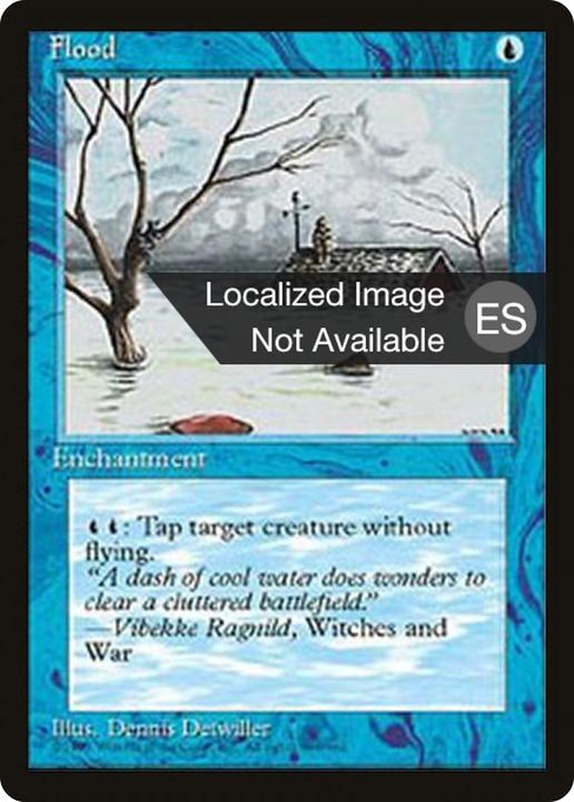 Flood in the group Magic the Gathering / Types / Enchantment / Enchantment at Proxyprinters.com (88379)