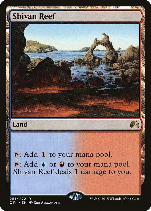 Shivan Reef in the group Magic the Gathering / Types / Colors / Colorless at Proxyprinters.com (88380)