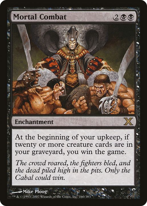 Mortal Combat in the group Magic the Gathering / Types / Enchantment / Enchantment at Proxyprinters.com (88389)